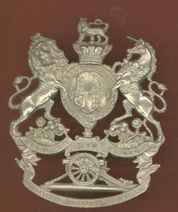 5th Lancashire Artillery Volunteers Victorian helmet plate