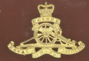 New Zealand Artillery EIIR cap badge