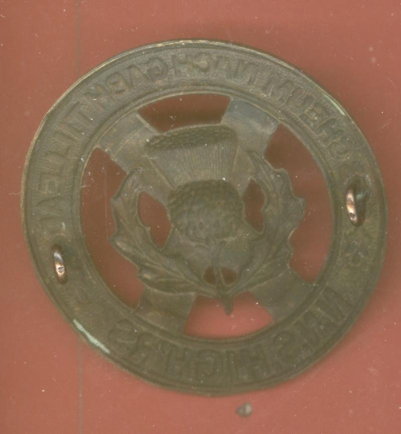 Canadian North Nova Scotia Highlanders glengarry badge — image 2