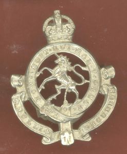 Canadian The Governor General's Horse Guards WW2 cap badge