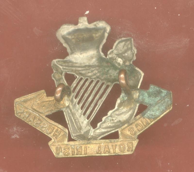 8th King's Royal Irish Hussars Victorian OR's cap badge — image 2