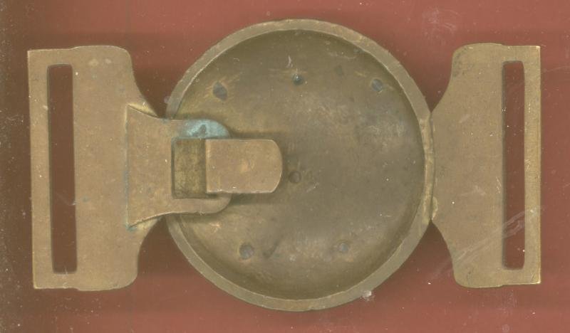 Royal Dublin Fusiliers Regiment Victorian Officer's waist belt clasp circa 1881-1901 — image 2