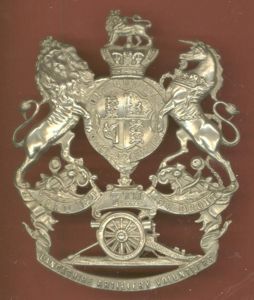 7th Lancashire Artillery Volunteers Victorian helmet plate