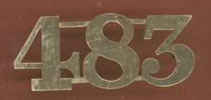 '483' large Police numerals