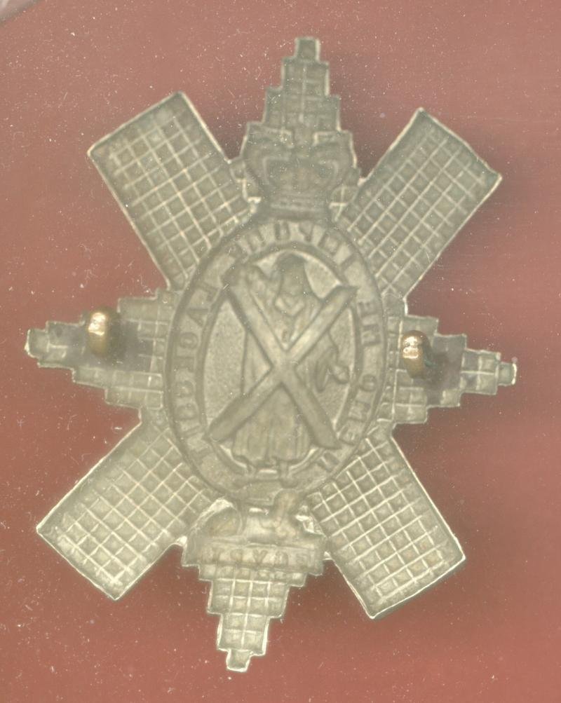 42nd Regiment of Foot (Royal Highland The Black Watch) Victorian glengarry badge — image 2