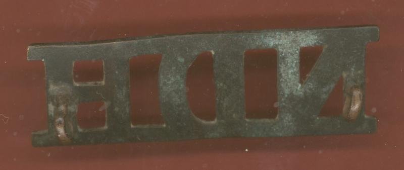 N D H North Devon Hussars WW1 shoulder title — image 2