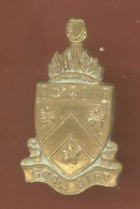 Alleyn's School, London O.T.C. cap badge