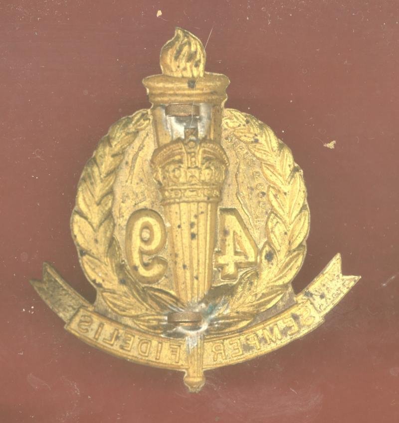 Australian 49th Stanley Regiment cap badge — image 2