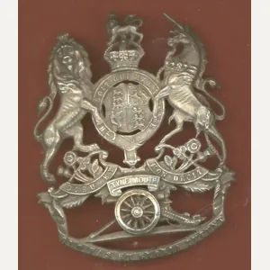 Tynemouth Volunteer Artillery Edwardian Officer's helmet plate