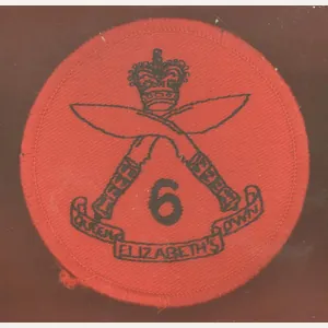 6th Queen Elizabeth's Own Gurkha Rifles Track Suit badge