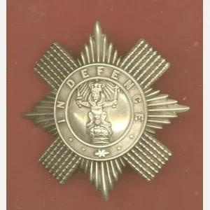 Scottish 2nd Administrative Battalion Forfar & Angus Rifle Volunteers shako …