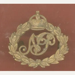 South African Natal Police Edwardian Cap badge