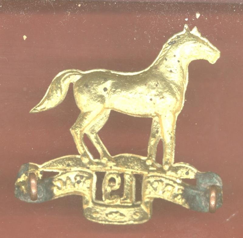 Canadian 19th Alberta Dragoons cap badge — image 2
