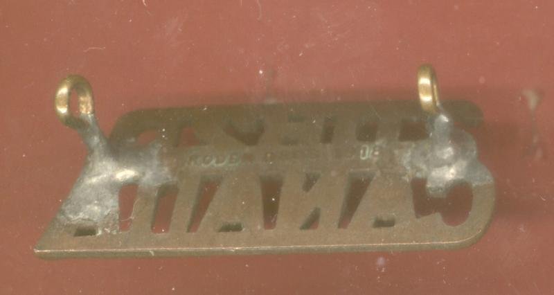 Canadian 2.DB2Q 2nd Depot Bn. Quebec WW1 CEF shoulder title — image 2