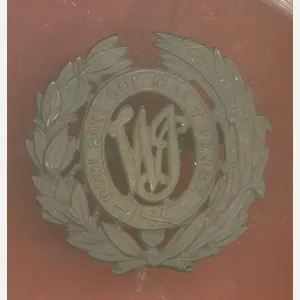 The West India Regiment WW1 Officer's OSD cap badge