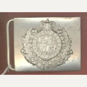 4th West Yorkshire Artillery Volunteers Victorian waist belt clasp