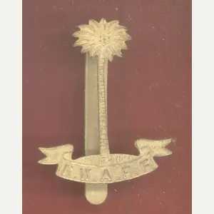 Royal West African Frontier Force WW2 Officer's cap badge
