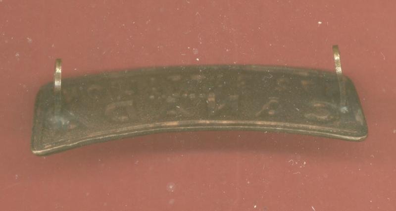 Canadian 172nd Rocky Mountain Rangers Bn. WW1 CEF shoulder title — image 2