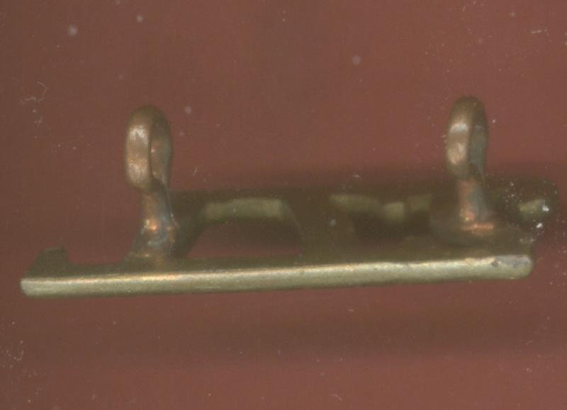 27L 27th Lancers WW2 War Raised shoulder title — image 2