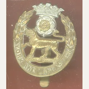 York & Lancaster Regiment. OR's cap badge