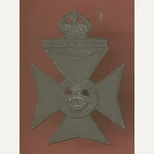 9th County of London Bn. The London Regt. OR's cap …