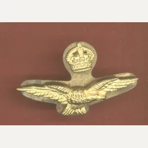 Royal Air Force Officer's field service cap badge