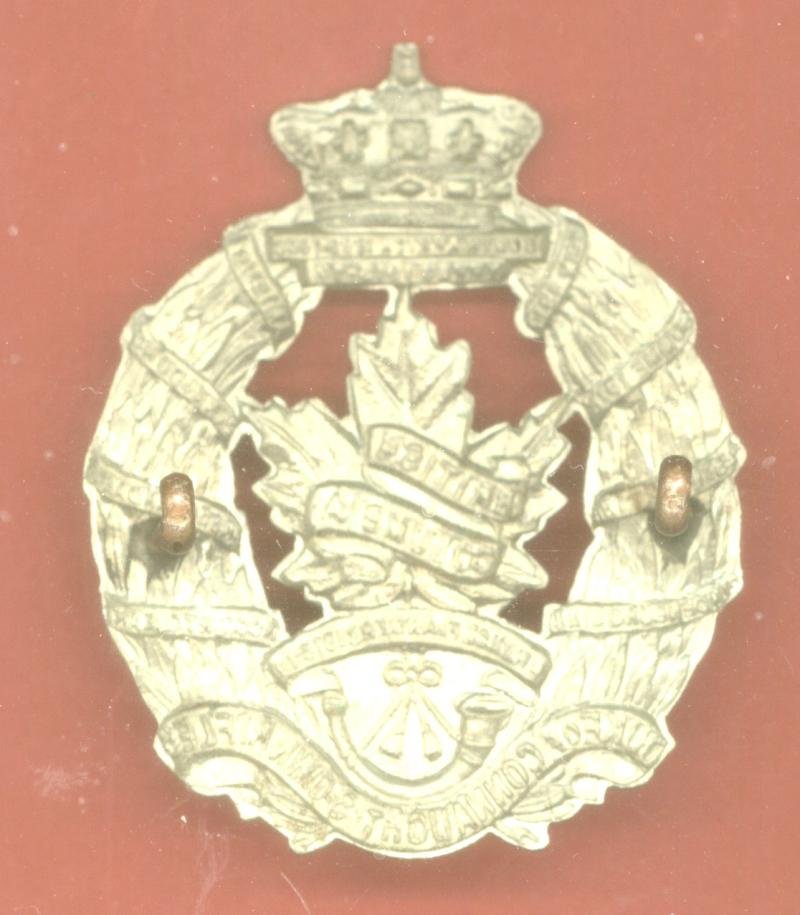 Canadian British Columbia Regiment WW2 Cap Badge — image 2