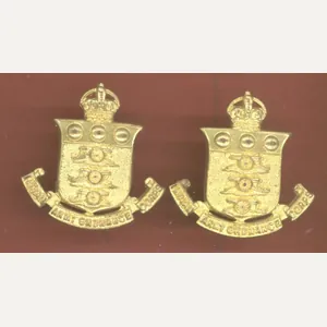 Indian Army : Indian Army Ordnance Corps collar badges