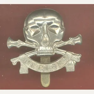 17th/21st Lancers OR's Motto badge