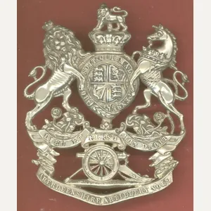 Scottish 1st Aberdeenshire Artillery Volunteers Victorian helmet plate