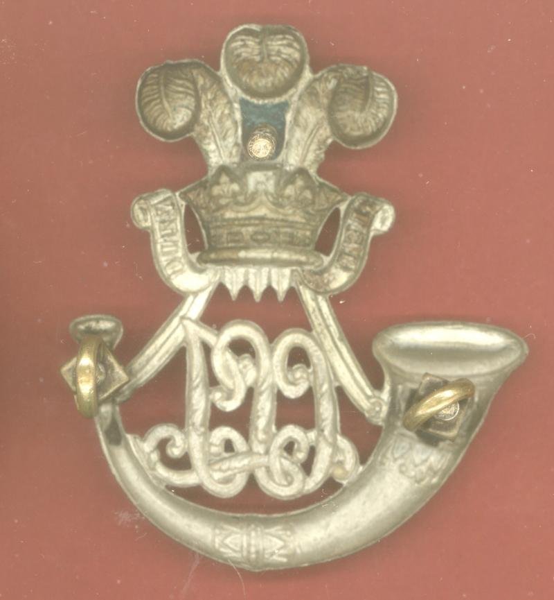 Ceylon Light Infantry post 1881 Officer's helmet plate. — image 2