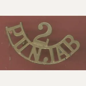 Indian Army 2 / PUNJAB shoulder title