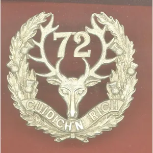 Canadian 72nd Bn. Seaforth Highlanders of Canada WW1 CEF glengarry …