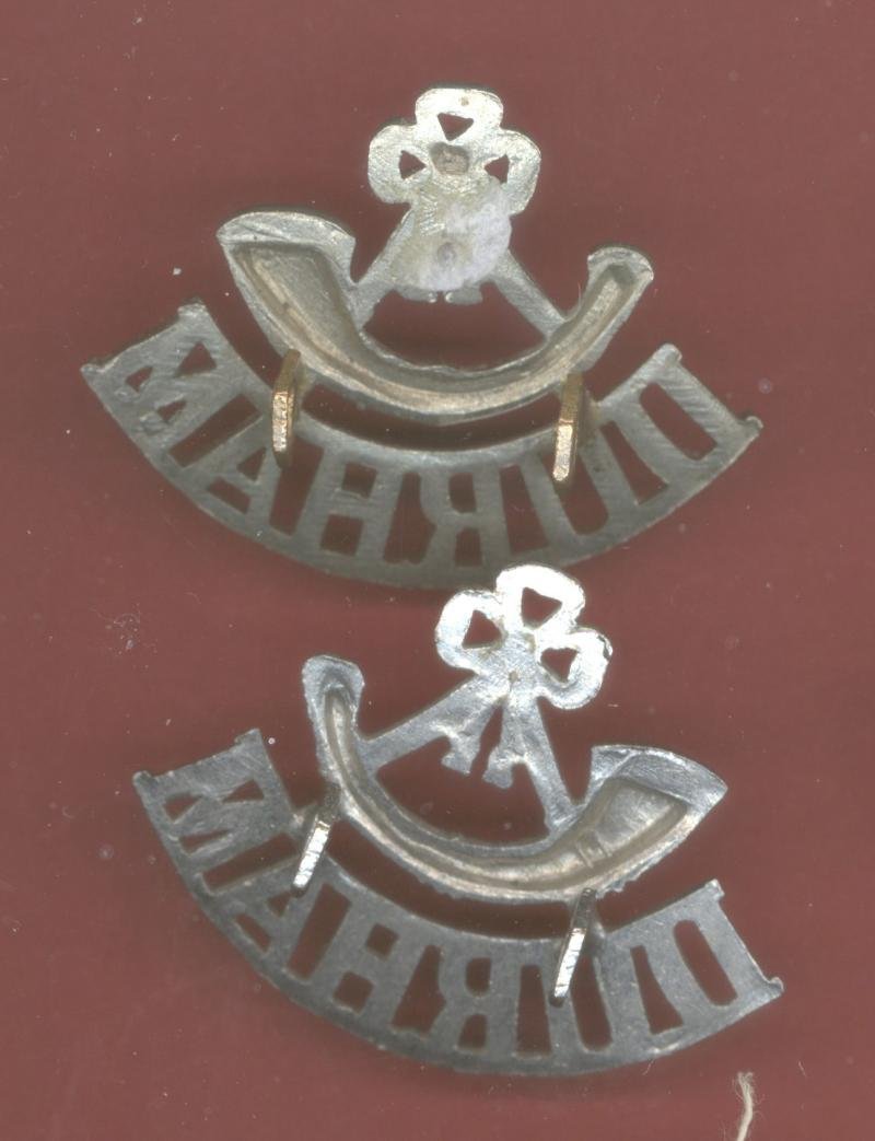 Bugle / DURHAM shoulder titles — image 2
