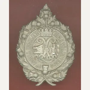 Scottish 1st Argyll Highland Rifle Volunteers Victorian glengarry badge.