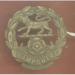 1st (Winchester) VB Hampshire Regiment pre 1908 cap badge.