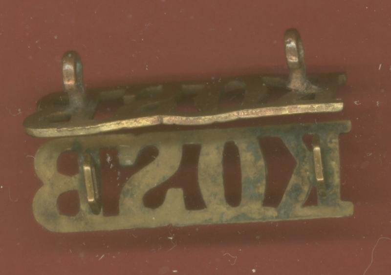 KOSB King's Own Scottish Borderers shoulder titles — image 2