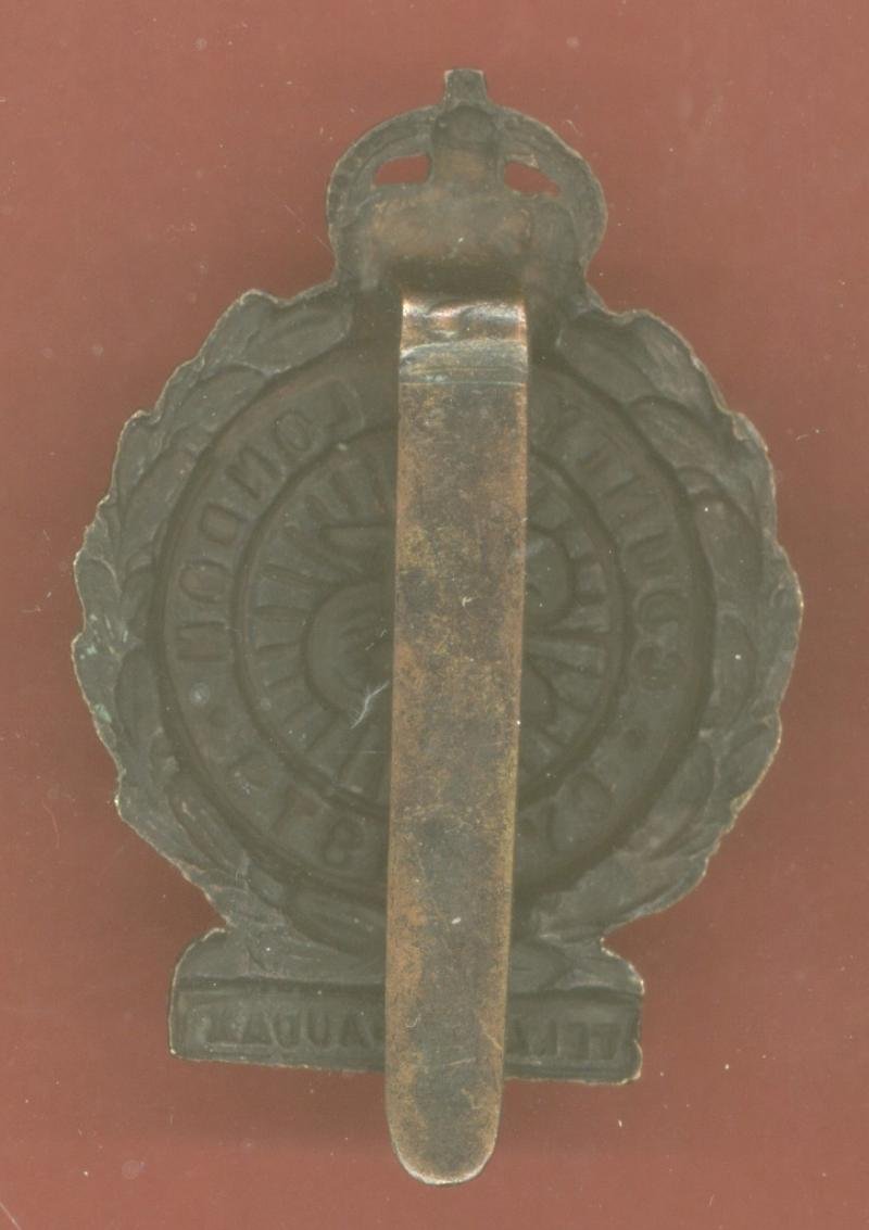 25th County of London (Cyclist) Batt. The London Regt. cap badge — image 2