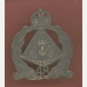 Australian 48th Infantry Battalion (Torrens Regiment) slouch hat badge circa