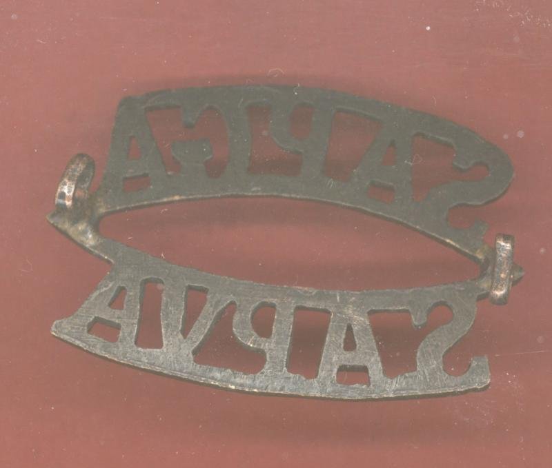 South African S.A.P.G.A. / S.A.P.V.A. shoulder title — image 2