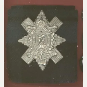 Scottish Black Watch Royal Hldrs WW1 OR's glengarry badge