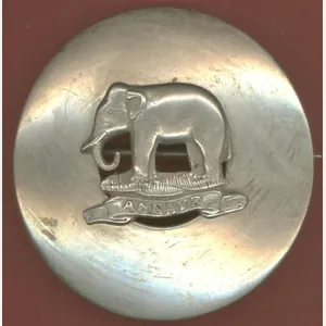 Scottish 74th Highlanders Regiment of Foot Victorian plaid brooch