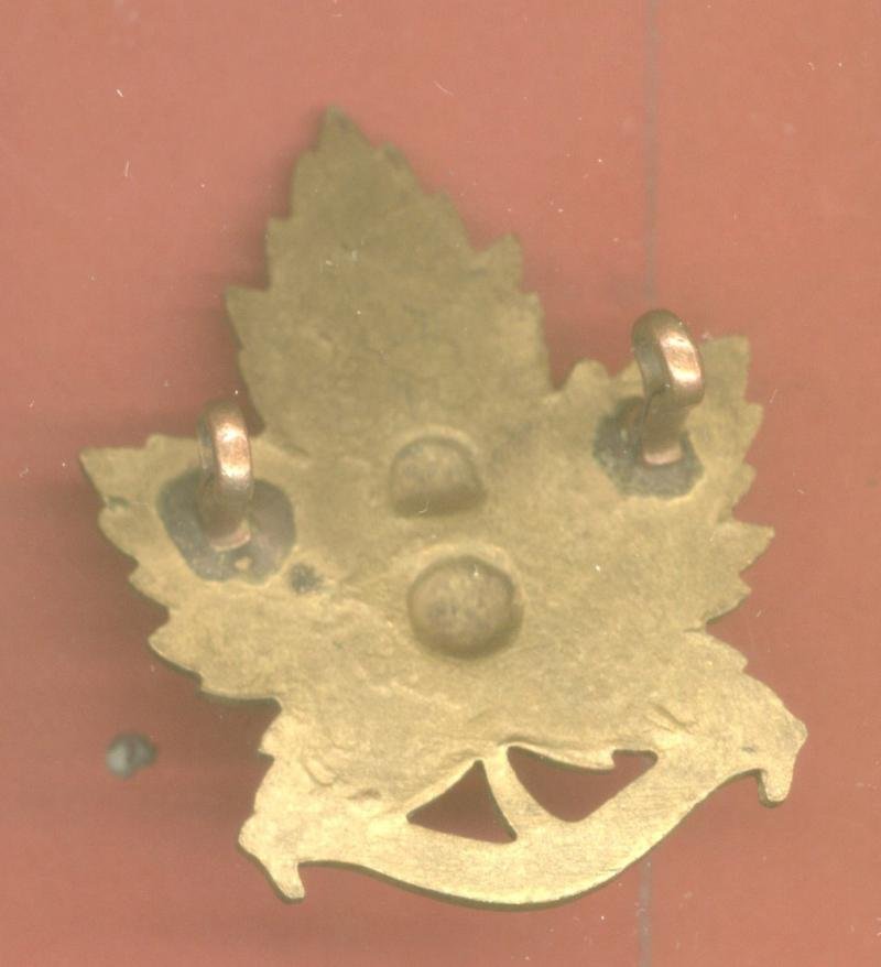 Canadian 2nd Pioneer Battalion WW1 CEF cap badge — image 2