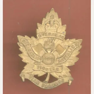 Canadian 2nd Pioneer Battalion WW1 CEF cap badge