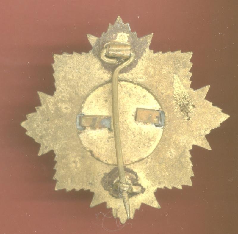 Indian Calcutta Civil Guard head-dress badge — image 2