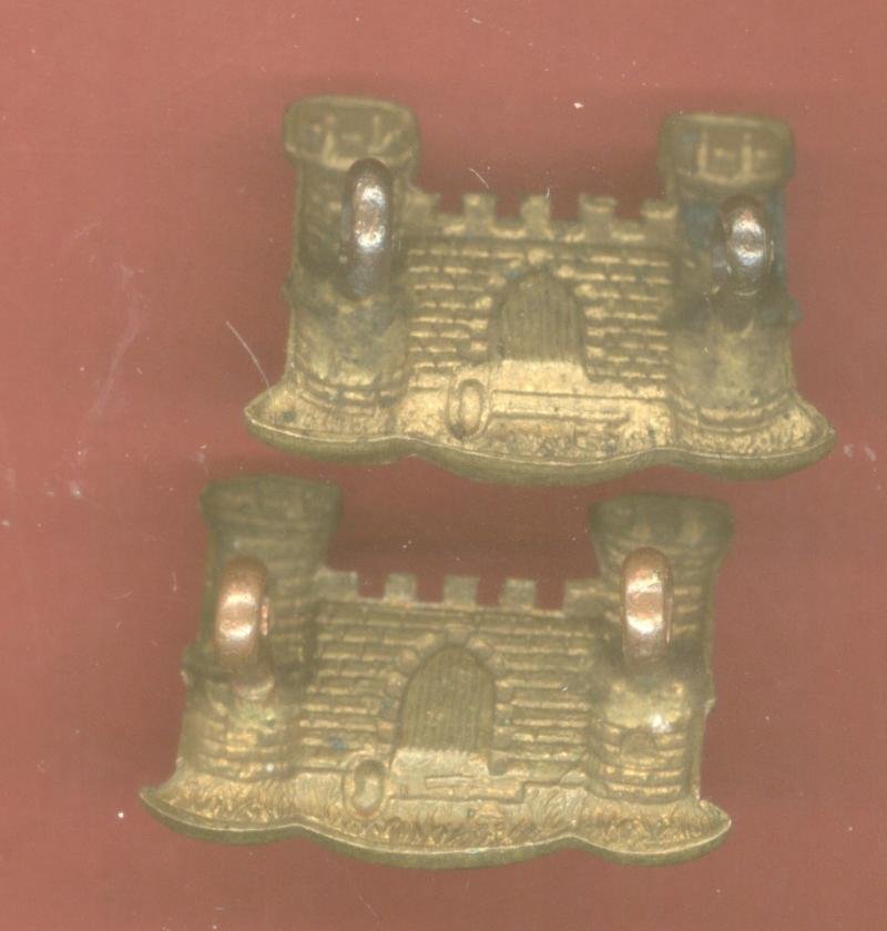 The Suffolk Regiment Victorian OR's collar badges — image 2