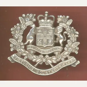 Australian Victorian Mounted Rifles slouch hat badge