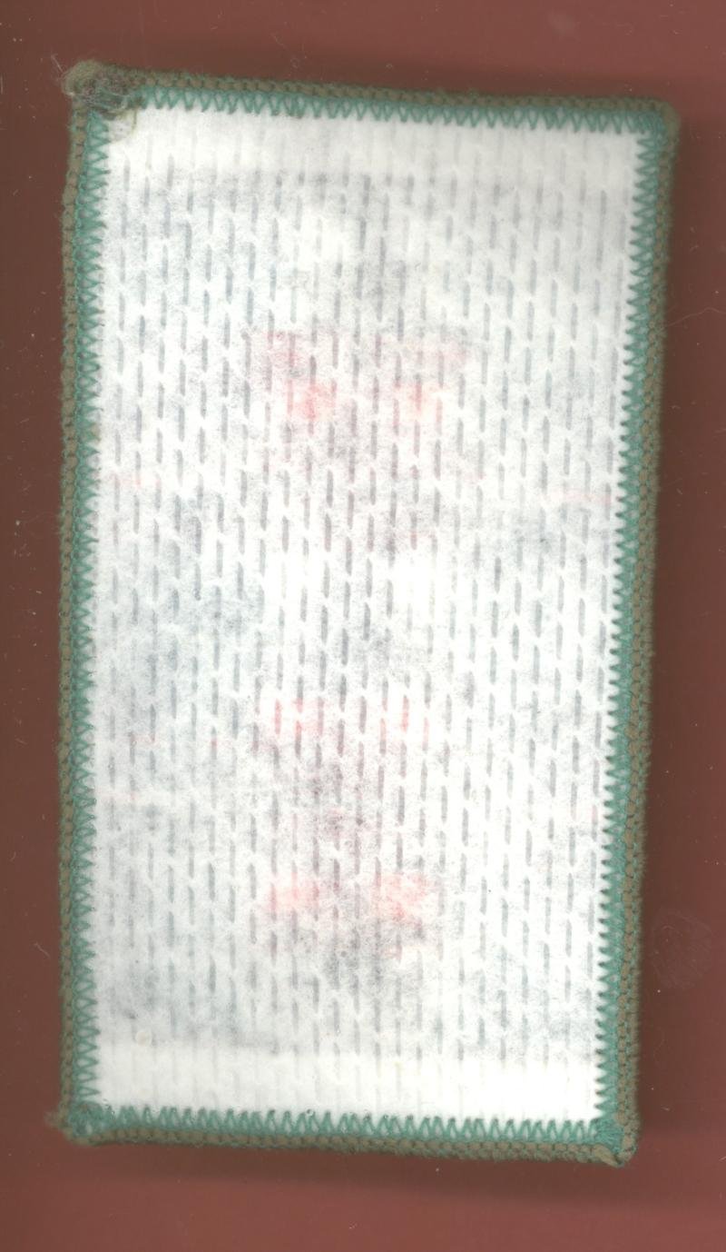 52nd Lowland Volunteers cloth formation sign — image 2