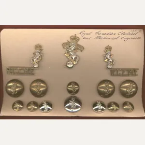 Royal Canadian Electrical Mechanical Engineers badge set