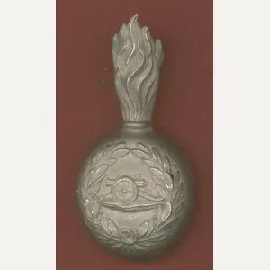 Royal Artillery Volunteers Victorian busby badge & plume holder